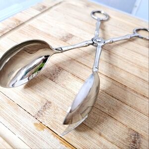 Vintage Salad Thongs sighed Italy